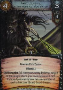 Keth Zarene, Mistress Of The Skies