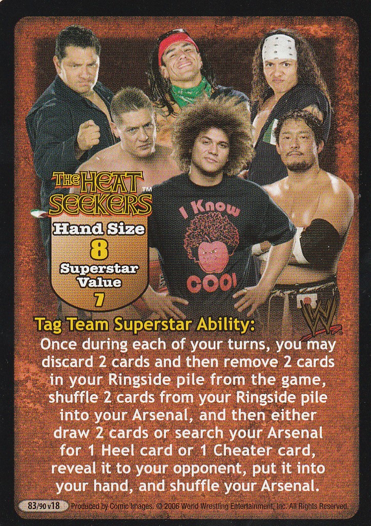 The Heat Seekers Superstar Card