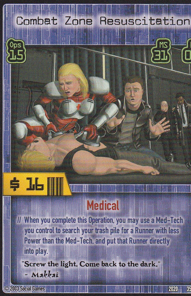 Combat Zone Resuscitation