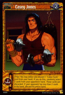 Casey Jones (yellow) Foil