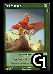 Red Master, Martial Artist