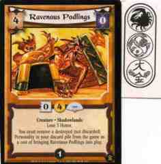 Ravenous Podlings Foil