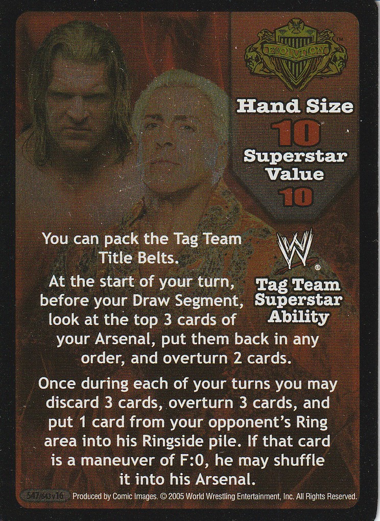 Evolution Superstar Card (SS3)