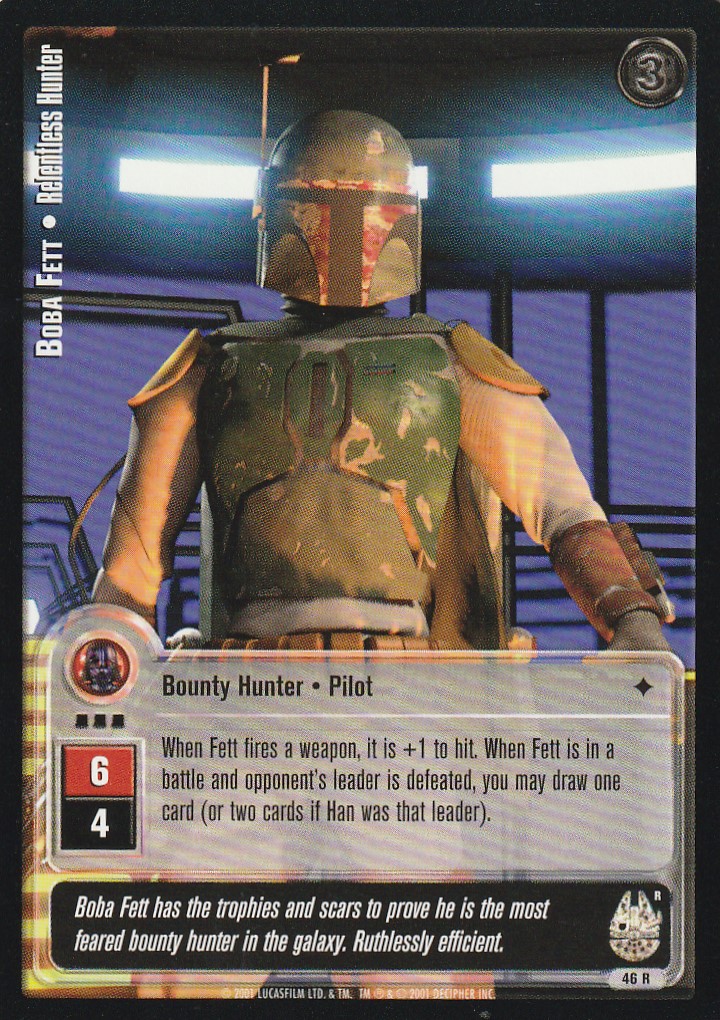 Boba Fett - Relentless Hunter (R)