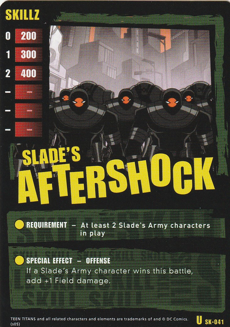 Slades Aftershock