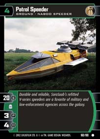 Patrol Speeder - Foil