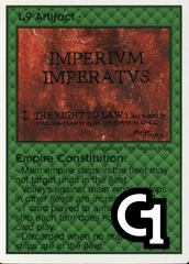 Artifact - Empire Constitution