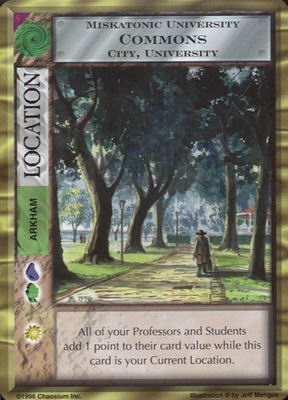 Miskatonic University Commons