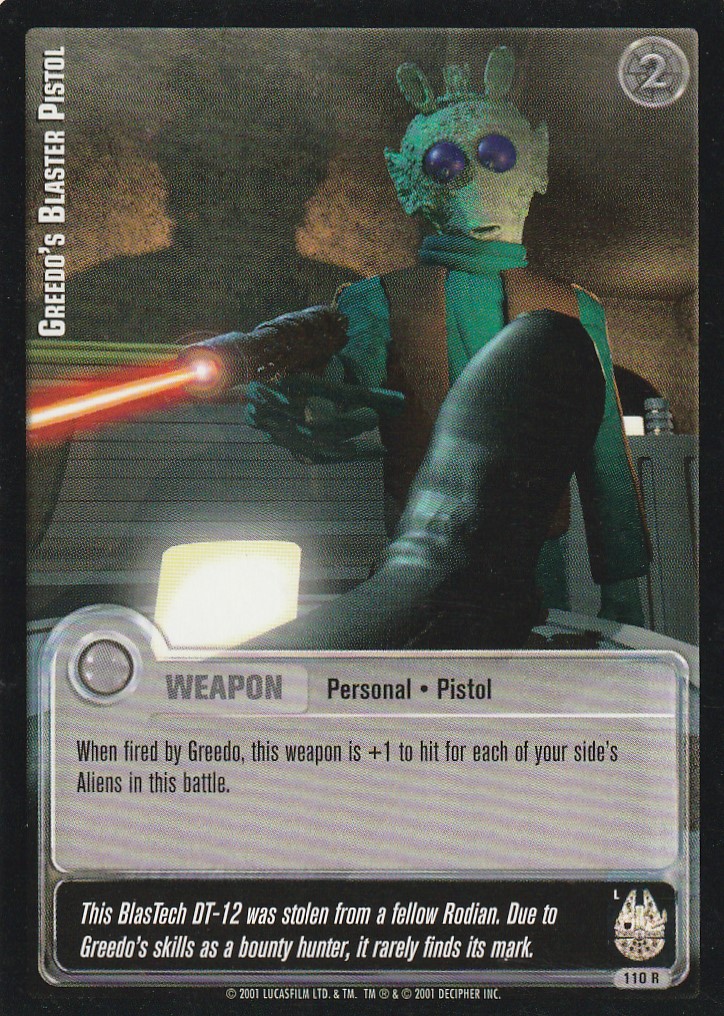 Greedos Blaster Pistol (L)