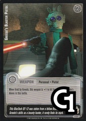 Greedo's Blaster Pistol (L)