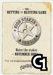 Raising the Stakes Promo Card