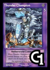 Thunder Champion, Netherworld Commandant