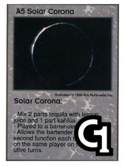 Solar Corona (lemon juice)