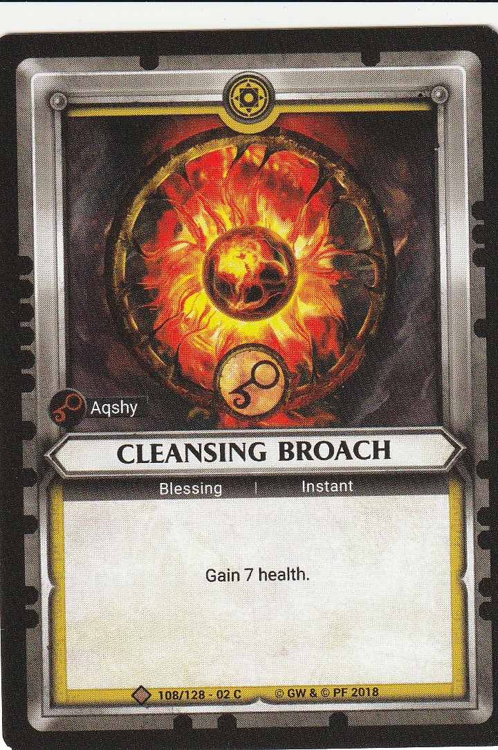 Cleansing Broach