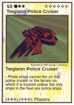 Treglean Police Cruiser