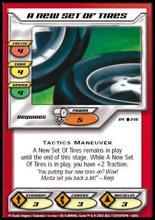 A New Set Of Tires