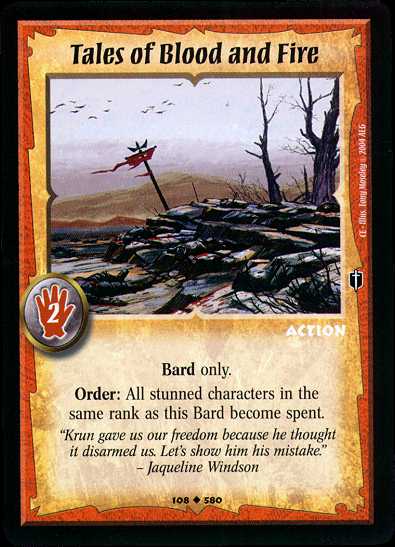 Tales of Blood and Fire