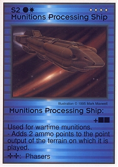 Munition Processing Ship