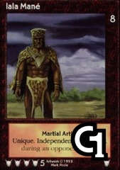 Iala Mane, Martial Artist