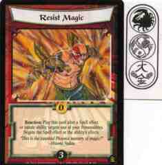 Resist Magic Foil
