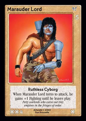 Marauder Lord, Ruthless Cyborg