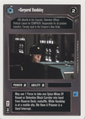 Corporal Vandolay [White Border]