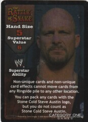 The Rattlesnake Superstar Card (Stone Cold Steve Austin) (SS3)