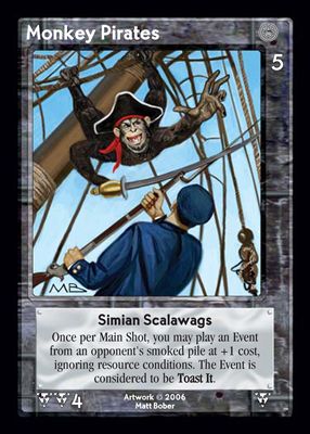 Monkey Pirates, Simian Scalawags