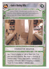 Luke's Hunting Rifle [White Border]