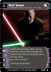 Darth Tyranus (G)