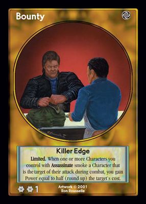 Bounty, Killer Edge