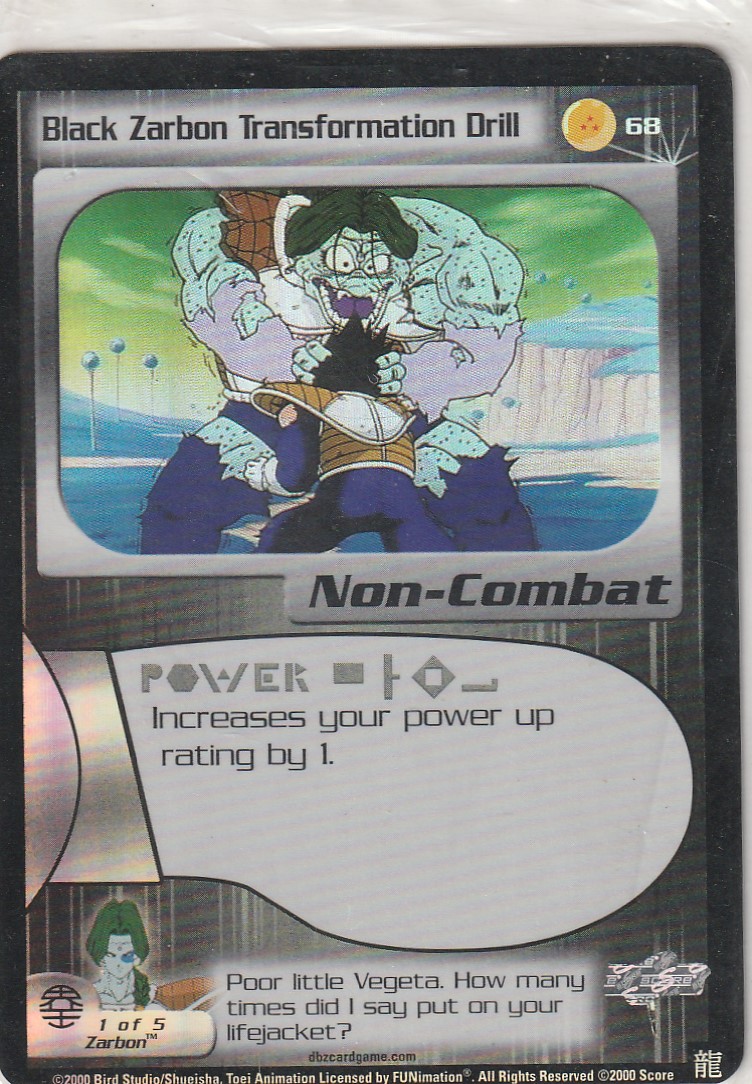 Black Zarbon Transformation Drill Limited Foil - 68