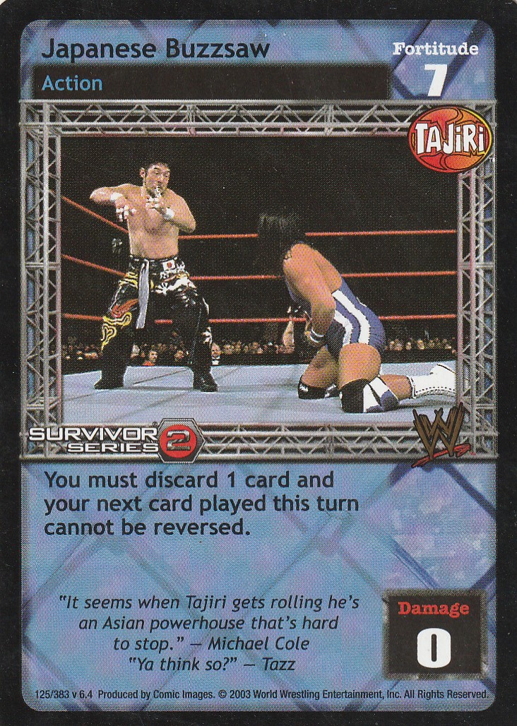 Japanese Buzzsaw (SS2)