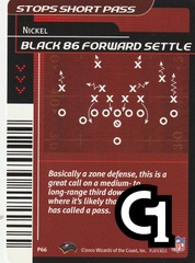 Black 86 Forward Settle