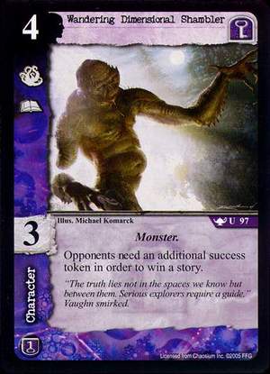 Wandering Dimensional Shambler