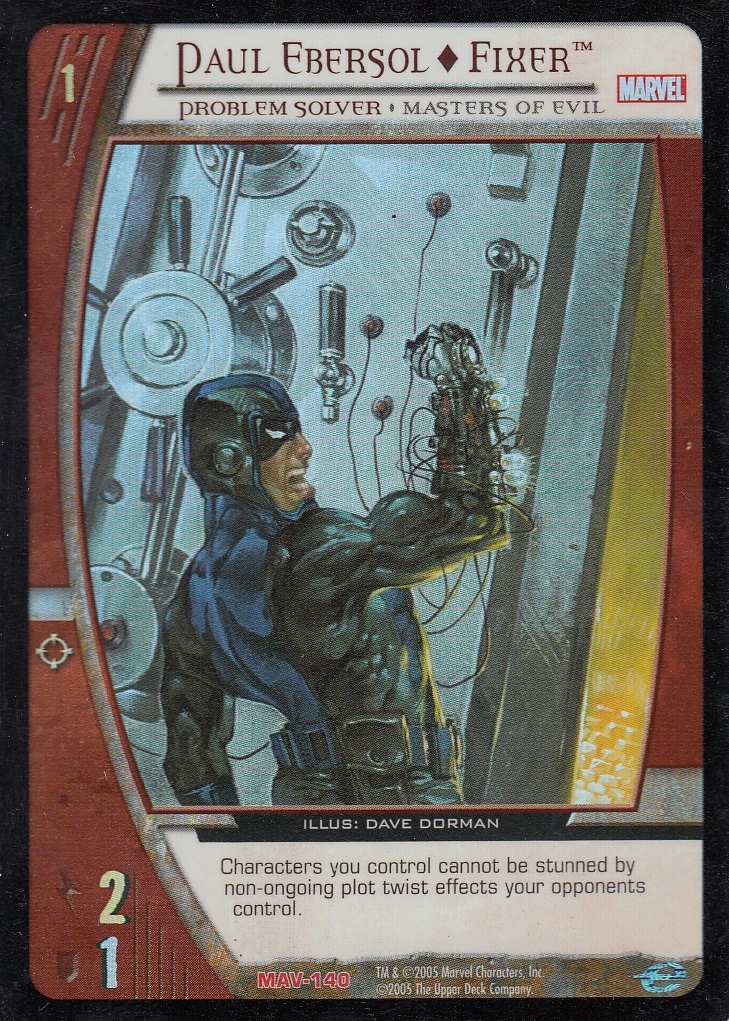 Paul Ebersol, Fixer - Problem Solver (EA)