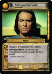 Khan Noonien Singh, Bold Man - Archive Foil