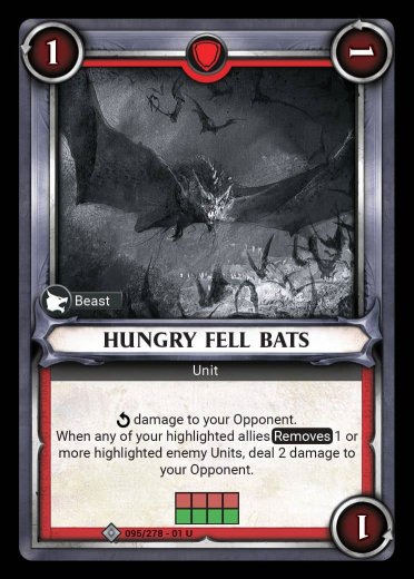 Hungry Fell Bats