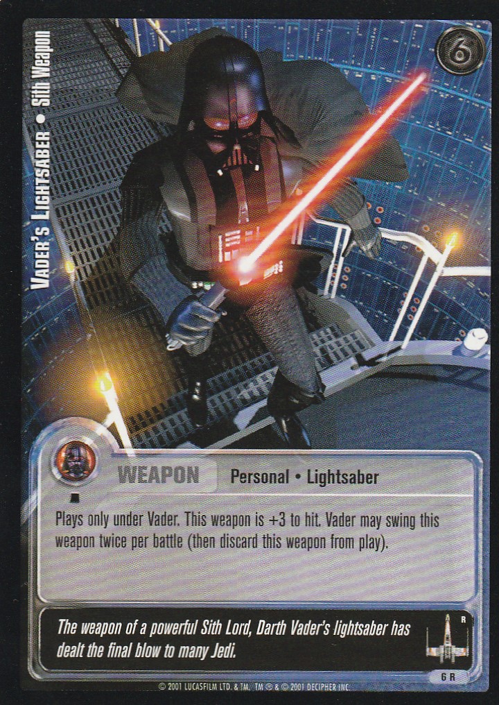 Vaders Lightsaber - Sith Weapon (R) [Video]