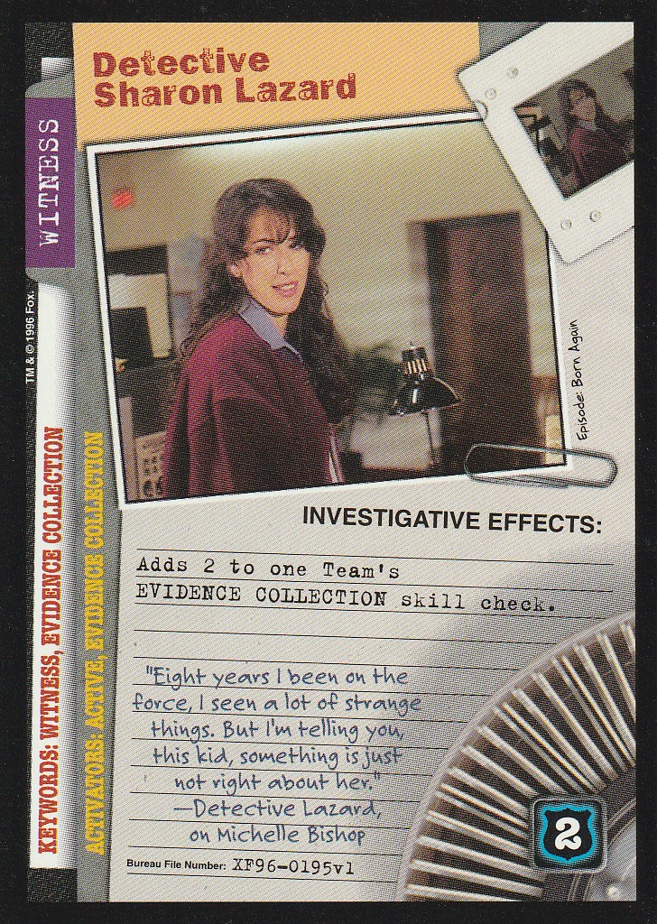 Detective Sharon Lazard