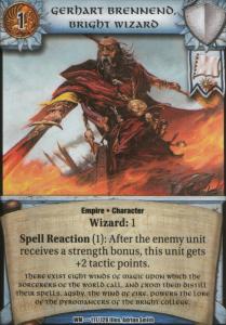 Gerhart Brennend, Bright Wizard
