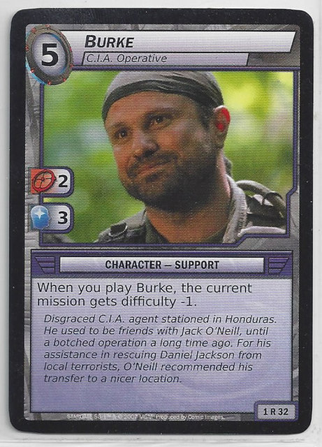 Burke, C.I.A. Operative