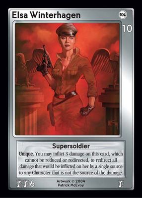 Elsa Winterhagen, Supersoldier