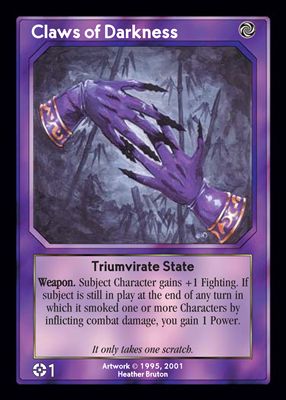 Claws of Darkness, Triumvirate State