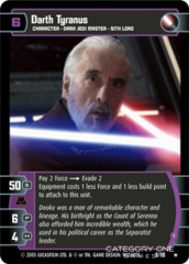 Darth Tyranus (I) - Foil