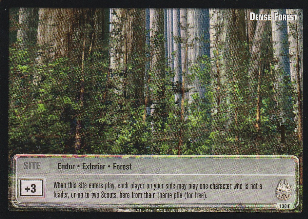 Dense Forest - 1st Day Stamped