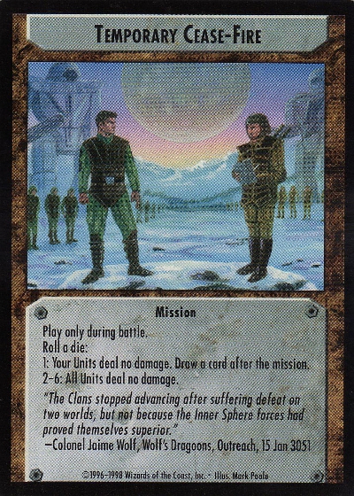 Temporary Cease-Fire
