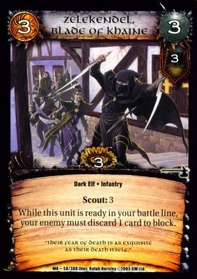 Zelekendel, Blade of Khaine