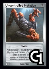 Uncontrolled Mutation