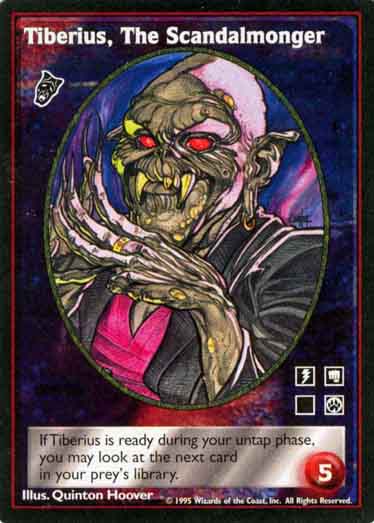 Tiberius, The Scandalmonger